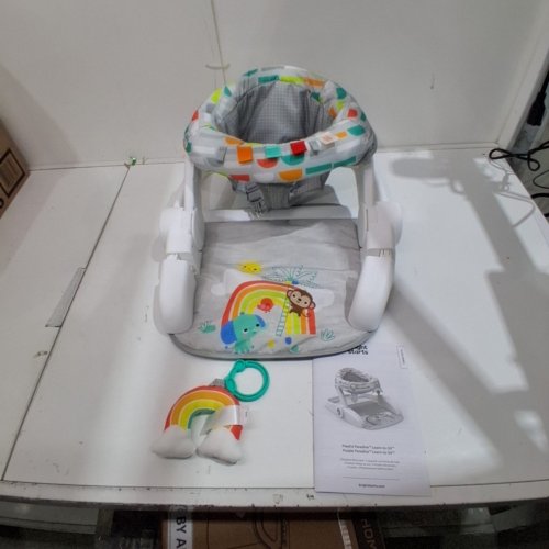INFANT'S BRIGHT STARTS LEARN-TO-SIT FLOOR SEAT - PLAYFUL PARADISE - (MODEL: 12956) image 2