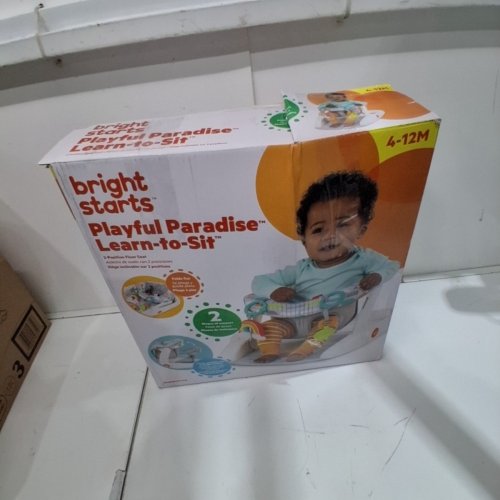 INFANT'S BRIGHT STARTS LEARN-TO-SIT FLOOR SEAT - PLAYFUL PARADISE - (MODEL: 12956) image 5