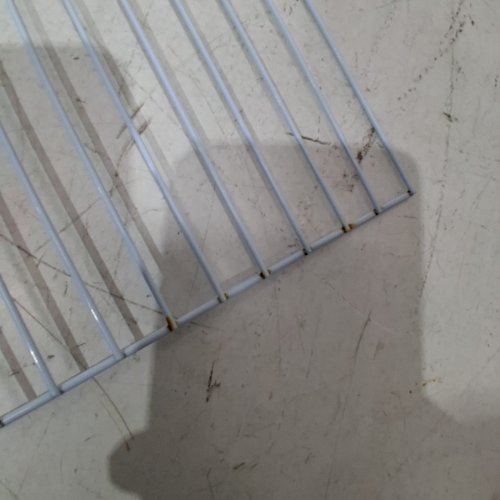 WIRE PET CAGE BIRD CAGE -18" X 18" - WHITE image 6