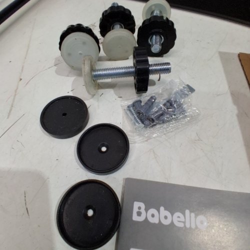 BABELIO PRESSURE MOUNTED METAL BABY GATE - 36" - 57" - BLACK - (MODEL: CB-M-101) image 4