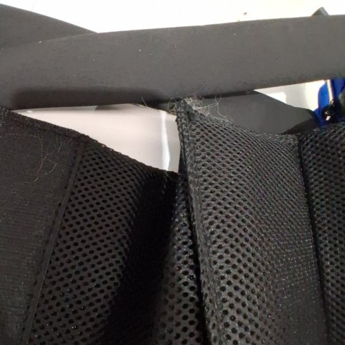 KAJILE ADJUSTABLE DOG WHEELCHAIR - XXL-3 - BLUE/BLACK image 4