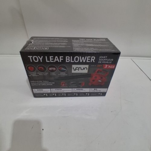 6PC POWERED TOY LEAF BLOWER - RED image 2