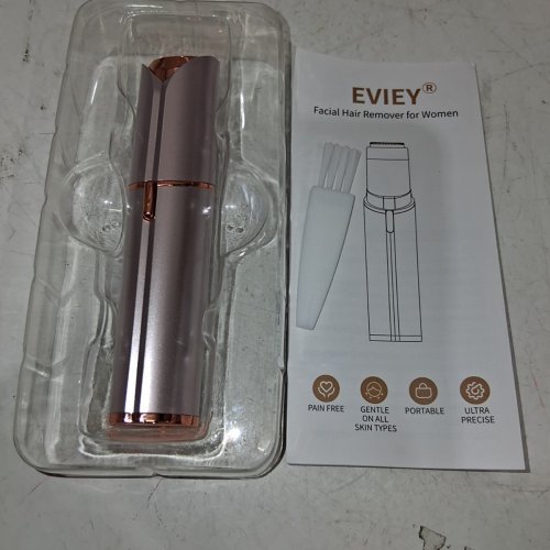 EVIEY 18K GOLD PLATED FACIAL HAIR REMOVER FOR WOMEN - ROSE GOLD image 3