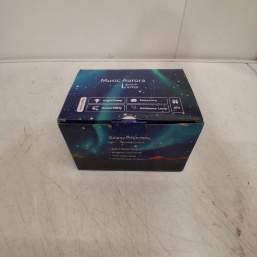 TANBABY AURORA STARRY NIGHT PROJECTOR 2-IN-1 GALAXY PROJECTOR WITH BLUETOOTH SPEAKER AND REMOTE - BLACK (MODEL: HJ-XKD09) image 5