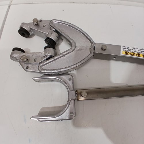 ALUMINUM SHOCK ABSORBING TRANSOM SAVER FOR CONNECTING BOAT'S TO VEHICLE - 27-36" ADJUSTABLE - SILVER (STYLE: SP-421-RB) image 3