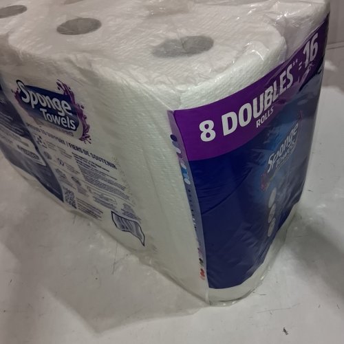 8PK SPONGE TOWELS ULTRA PRO DOUBLE ROLL PAPER TOWEL - (MODEL:53354) image 3