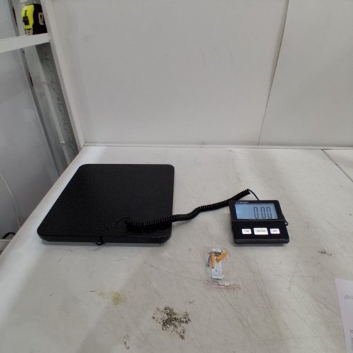 DIGITAL SHIPPING POSTAL SCALE WITH LCD DISPLAY - 400LBS - BLACK image 3