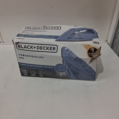 BLACK+DECKER EASY TO USE STEAM IRON - BLUE (MODEL:IR2024-0ADC) image 6