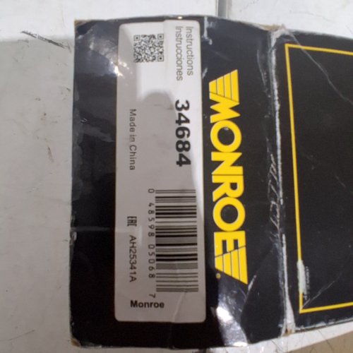 MONROE GAS-MAGNUM SHOCK ABSORBER - YELLOW (MODEL: 34684) image 2
