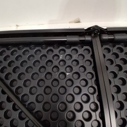 MAINSTAYS 4FT FOLDING TABLE- BLACK image 3