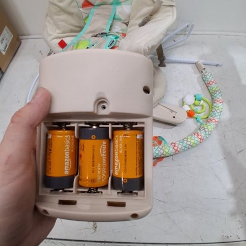 BRIGHT STARTS HAPPY SAFARI BOUNCER WITH VIBRATOR AND SPEAKER image 2