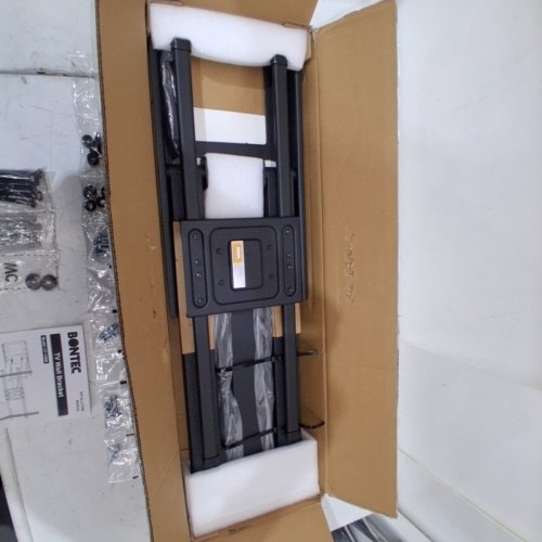 BONTEC HEAVY DUTY EXTRA LONG FULL MOTION TV WALL MOUNT WITH SWIVEL TILT LEVEL ADJUSTMENT - 32" - 75", EXTENDS 40.9" - BLACK - (MODEL: CT-139M) image 3