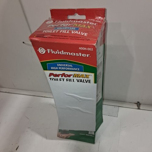 FLUIDMASTER TOILET FILL VALVE (MODEL: 400H-002) image 5