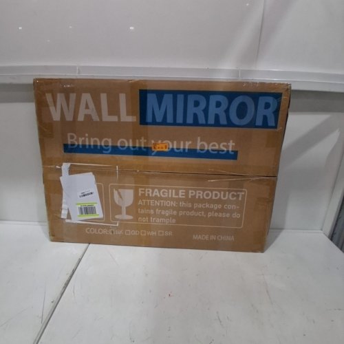BEAUTYPEAK RECTANGULAR BATHROOM WALL MIRROR - 20" X 28" - BLACK image 4