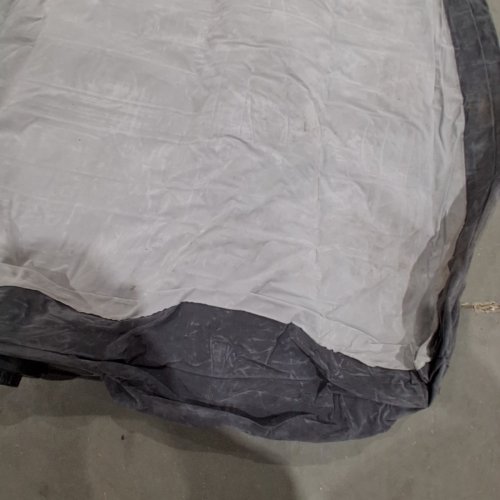 INTEX 64125ED DURA-BEAM PLUS FIBER-TECH AIR MATTRESS WITH BUILT-IN ELECTRIC PUMP - 18" H/ QUEEN - GREY (MODEL : AP619DP) image 4