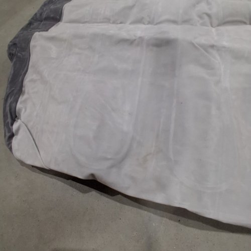 INTEX 64125ED DURA-BEAM PLUS FIBER-TECH AIR MATTRESS WITH BUILT-IN ELECTRIC PUMP - 18" H/ QUEEN - GREY (MODEL : AP619DP) image 5