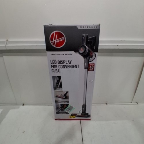HOOVER CORDLESS HANDHELD STICK VACUUM CLEANER - 20V - BLACK/RED (MODEL: BH60000CA) image 7