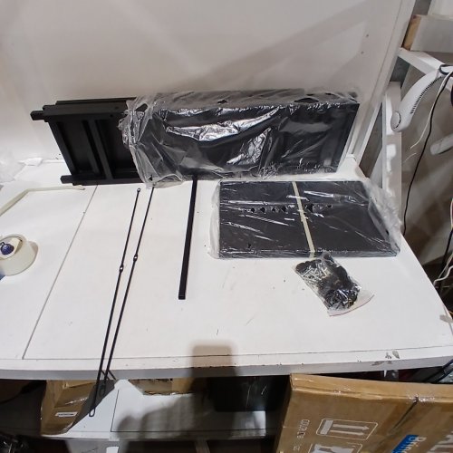 3-TIER OVER THE TOILET STORAGE RACK - BLACK image 2