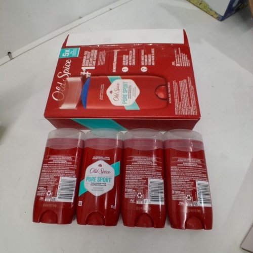 4PK OLD SPICE PURE SPORT HIGH ENDURANCE MENS DEODORANT - 85G EACH image 2