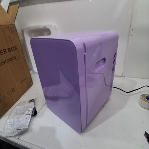 ADVWIN MINI FRIDGE COMPACT COOLER AND WARMER BOX - 12V - 22L - PURPLE (MODEL:AQ-22L) image 7