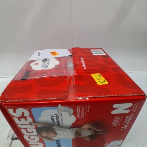 144PK HUGGIES LITTLE SNUGGLERS DIAPERS - SIZE NEWBORN image 3