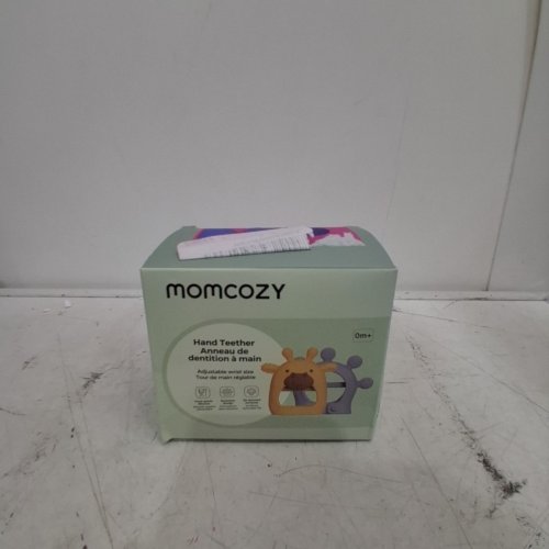 2PC MOMCOZY HAND TEETHER - YELLOW/GREY (MODEL: BY004) image 4