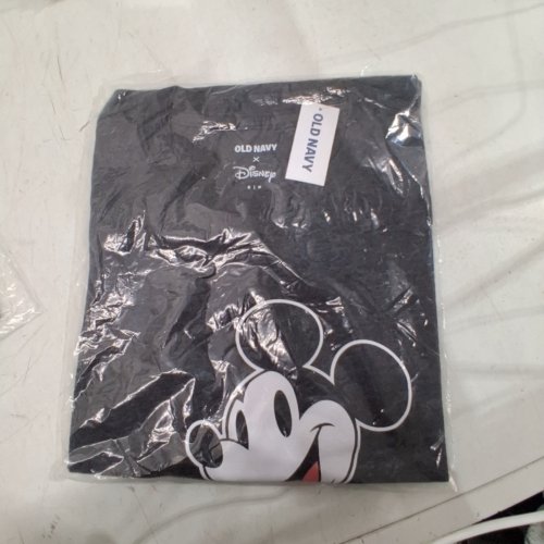 UNISEX OLD NAVY X DISNEY MICKY MOUSE T-SHIRT - SMALL - GREY image 2