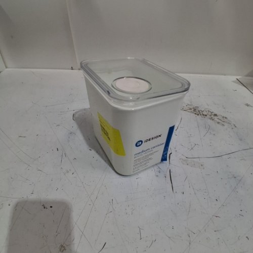 IDESIGN MEDIUM CANISTER WITH AIRTIGHT LID - 1.9L - WHITE (MODEL : 23066WC-BWN1180) image 2