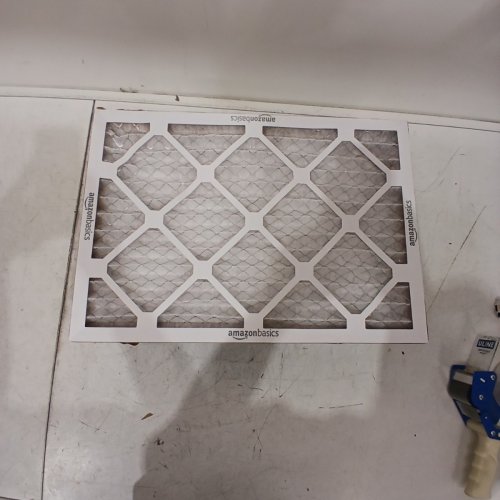 6PK AMAZON BASICS AC FURNACE AIR FILTERS -14" X 20" X 1" MERV 8 - WHITE image 3