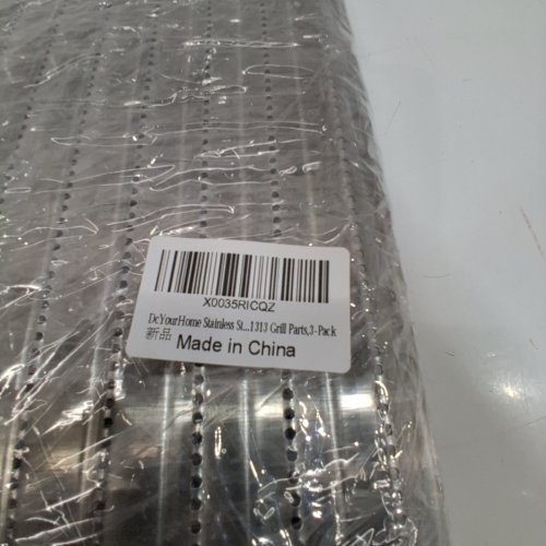 3PK DCYOURHOME STAINLESS STEEL GRILL PARTS - STAINLESS STEEL image 2