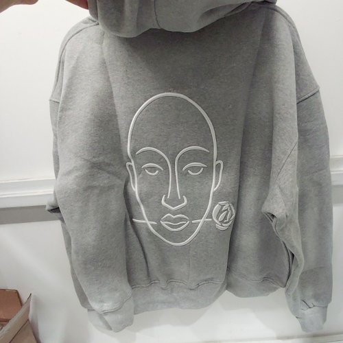 WÜNDÜ OTG ZIP-UP HOODIE - LARGE - GRAY image 4