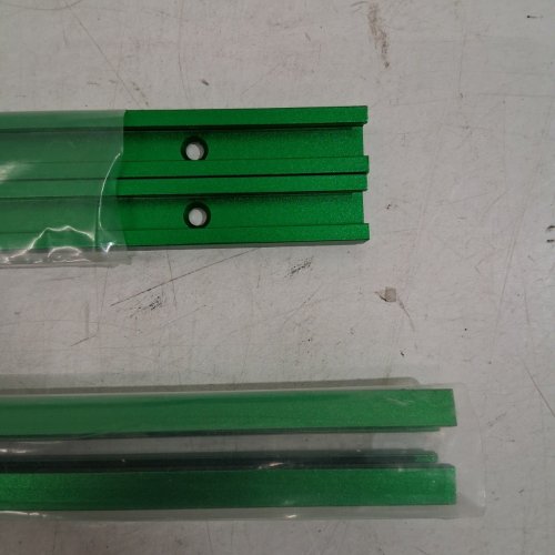4PK ALUMINUM T-TRACKS FOR WOODWORKING - 48" - GREEN image 3