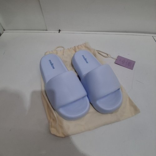 UNISEX MELLOW SOFT CLOUD SLIDES / SLIPPERS - MEN'S : 7-8 / WOMEN'S : 8-9 - BLUE (MODEL : ML05) image 2