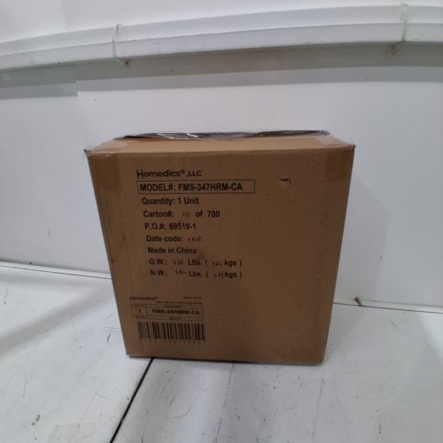 HOMEDICS SHIATSU AND AIR 4.0FT MASSAGER WITH HEAT - 120 V 27W - WHITE - (MODEL: FMS-347HRM-CA) image 6