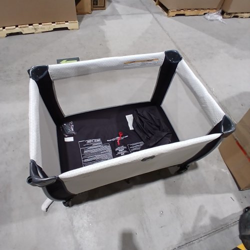 GRACO PACK 'N PLAY DAY2DREAM ADJUSTABLE HEIGHT PORTABLE BASSINET PLAYARD - GREY / RAINIER (MODEL: 2148404) image 3