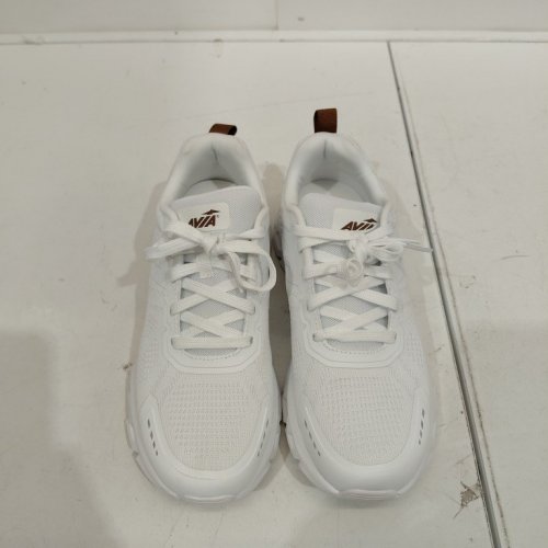 WOMENS AVIA ATHLETIC MEMORY FOAM INSOLE RUNNER SHOE - SIZE 8 - WHITE (STYLE: 26CAVITYW26) image 2