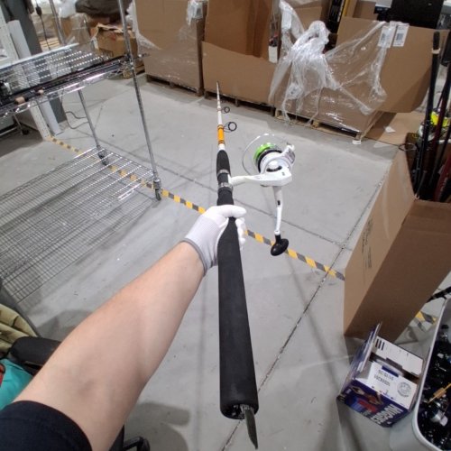 BPS KING KAT ROD AND REEL SPINNING COMBO - 4:4:1 - HEAVY ACTION - 10FT (MODEL: CBK1080HS-2) image 2