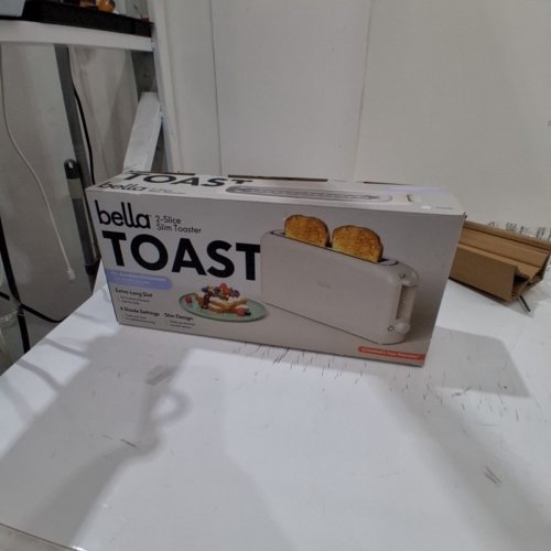 BELLA ULTRA SLIM 2 SLICE TOASTER - OATMILK (MODEL: T30184) image 5