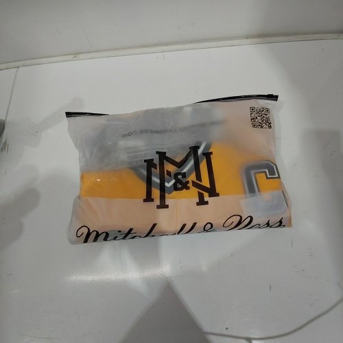 MITCHELL & NESS RAY BOURQUE 1996/97 CAPTAIN PATCH BLUE LINE BOSTON BRUINS PLAYER HOCKEY JERSEY - EXTRA LARGE - BLACK / WHITE / YELLOW (STYLE: JY8980-BBNGOLD-XL) image 8