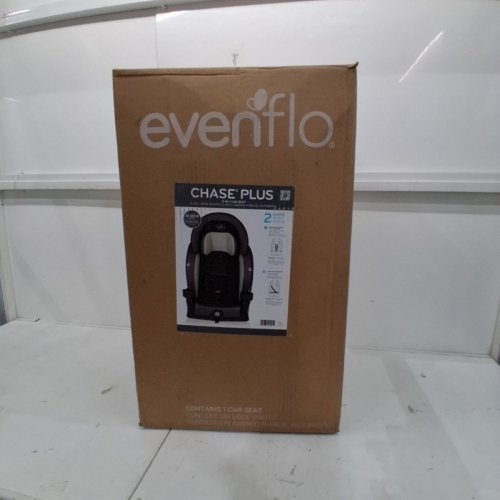 EVENFLO CHASE PLUS 2-IN-1 BOOSTER CAR SEAT FOR KIDS, 5-POINT HARNESS CONVERTS TO HIGH BACK BOOSTER - HURON/BLACK/GREY (MODEL: 30712344C) image 7
