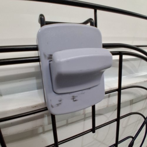 STAINLESS STEEL COATED DOUBLE LAYERED CAT VILLA PET CAGE - GREY/BLACK image 3