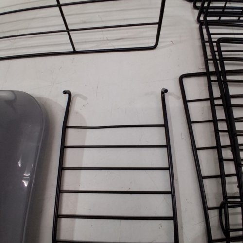 STAINLESS STEEL COATED DOUBLE LAYERED CAT VILLA PET CAGE - GREY/BLACK image 5