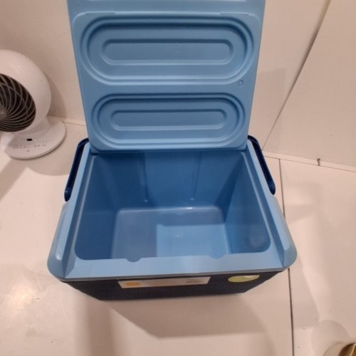 SUN SQUAD 14 CANS/10 QT HARD SIDED COOLER - BLUE image 5
