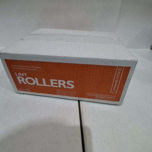 14PC LINT ROLLERS AND WHIT SOFT SPOT BRUSHES - WHITE/BLACK image 6