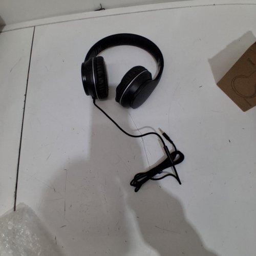 LORELEI X6 OVER EAR LIGHT WEIGHT WIRED HEADPHONES - BLACK image 2