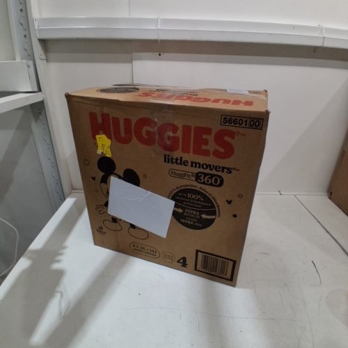 144PK HUGGIES LITTLE MOVERS - SIZE 4 - MICKEY MOUSE image 3