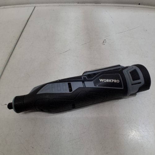 WORKPRO 12V CORDLESS ROTARY TOOL KIT, 5 VARIABLE SPEEDS, POWERFUL ENGRAVER, SANDER, POLISHER - UP TO 1/8" - 12V - BLACK/GREY - (MODEL:W123015A) image 3