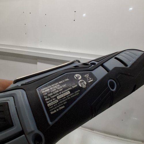 WORKPRO 12V CORDLESS ROTARY TOOL KIT, 5 VARIABLE SPEEDS, POWERFUL ENGRAVER, SANDER, POLISHER - UP TO 1/8" - 12V - BLACK/GREY - (MODEL:W123015A) image 5