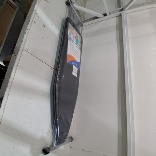 BKTD FULL SIZE FOLDABLE IRONING BOARD WITH IRON REST - 57" X 15" - BLACK - ‎(MODEL: ‎STB-2025-L) image 2