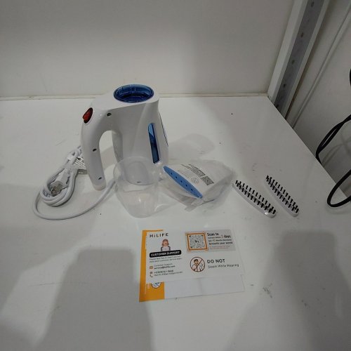 HILIFE HANDHELD TRAVEL FABRIC STEAMER - 700W - 240ML image 3